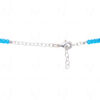 Necklace Of Topaz Spinel Stone Studded Pendant With Topaz Beads - CN-1064
