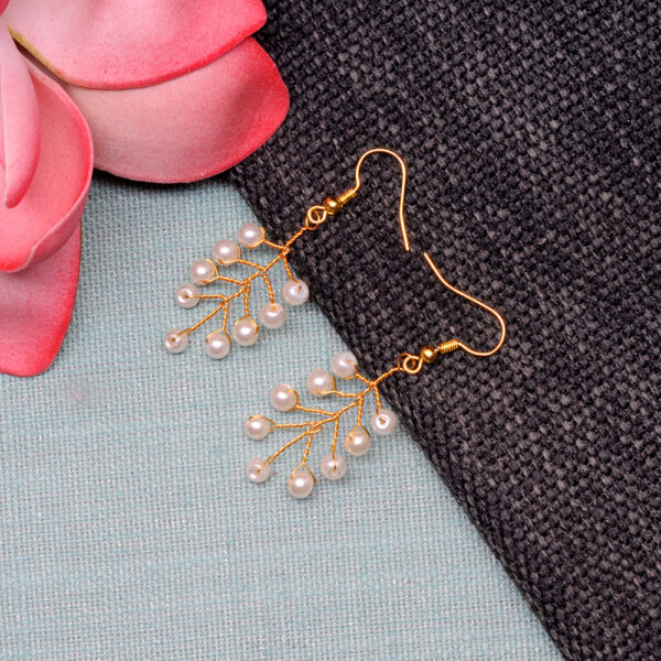 Pearl Glass Beads Earrings For Women & Girls CE-1067