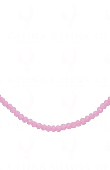 Necklace Of Rose Quartz Stone Beaded Necklace – CN-1072