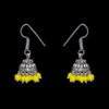 Gehna Jaipur Yellow Chalcedony Color Zircon Beads Jhumki Earring For Girls & Women GE03-1001 - Image 5