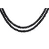 2 Rows of African Blue Sapphire Faceted Beads - Image 3