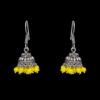 Gehna Jaipur Yellow Chalcedony Color Zircon Beads Jhumki Earring For Girls & Women GE03-1001 - Image 4