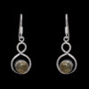 Gehna Jaipur Labradorite Color Stone Studded Earrings In German Silver  For Girls & Women GE01-1006 - Image 5