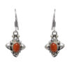 Gehna Jaipur Sun Sitara Color Stone Studded Earrings In German Silver  For Girls & Women GE01-1008