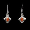 Gehna Jaipur Sun Sitara Color Stone Studded Earrings In German Silver  For Girls & Women GE01-1008 - Image 5