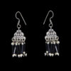 Gehna Jaipur Black Onyx Color Zircon Beads Jhumki Earring For Girls & Women GE03-1011 - Image 5