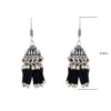 Gehna Jaipur Black Onyx Color Zircon Beads Jhumki Earring For Girls & Women GE03-1011 - Image 3