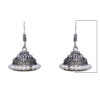 Gehna Jaipur Pearl Beads Jhumki Style Earring In Silver For Girls & Women GE03-1017 - Image 3