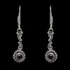 Gehna Jaipur Red Garnet Color Stone Studded Earrings In German Silver  For Girls & Women GE01-1019 - Image 5