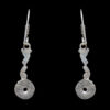 Gehna Jaipur Red Garnet Color Stone Studded Earrings In German Silver  For Girls & Women GE01-1019 - Image 4