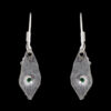 Gehna Jaipur Green Onyx Color Stone Earrings In German Silver  For Girls & Women GE01-1022 - Image 4