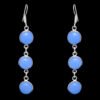 Gehna Jaipur Chalcedony Color Stone Studded Earrings In German Silver  For Girls & Women GE01-1027 - Image 5