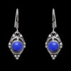Gehna Jaipur Dumortierite Stone Studded Earrings In German Silver  For Girls & Women GE01-1028 - Image 5
