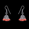Gehna Jaipur Red Jasper Color Zircon Beads Jhumki  Earring For Girls & Women GE03-1031 - Image 5