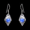 Gehna Jaipur Dumortierite Color Stone Earrings In German Silver  For Girls & Women GE01-1032 - Image 5
