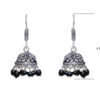 Gehna Jaipur Black Onyx Color Zircon Beads Jhumki  Earring  For Girls & Women GE03-1037 - Image 3