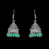 Gehna Jaipur Green Onyx Color Zircon Beads Jhumki  Earring For Girls & Women GE03-1045 - Image 4