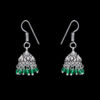 Gehna Jaipur T-Savorite Color Zircon Beads Jhumki  Earring For Girls & Women GE03-1046 - Image 5
