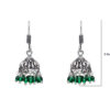 Gehna Jaipur T-Savorite Color Zircon Beads Jhumki  Earring For Girls & Women GE03-1046 - Image 3