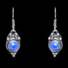 Gehna Jaipur Dumortierite Color Stone Earrings In German Silver  For Girls & Women GE01-1047 - Image 5