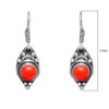 Gehna Jaipur Jasper Color Stone Earrings In German Silver  For Girls & Women GE01-1055