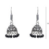 Gehna Jaipur Black Onyx Color Zircon Beads Jhumki  Earring  For Girls & Women GE03-1058 - Image 3