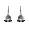 Gehna Jaipur Black Onyx Color Zircon Beads Jhumki  Earring  For Girls & Women GE03-1059