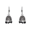 Gehna Jaipur Black Onyx Color Zircon Beads Jhumki  Earring  For Girls & Women GE03-1061 - Image 2