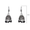 Gehna Jaipur Black Onyx Color Zircon Beads Jhumki  Earring  For Girls & Women GE03-1061 - Image 3