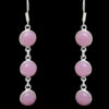 Gehna Jaipur Pink Quartz Stone Earrings In German Silver  For Girls & Women GE01-1062 - Image 5