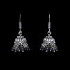 Gehna Jaipur Black Onyx Color Zircon Beads Jhumki  Earring  For Girls & Women GE03-1062 - Image 4