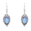 Gehna Jaipur Blue Chalcedony Color Stone Studded Earrings  For Girls & Women GE01-1063