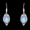 Gehna Jaipur Blue Chalcedony Color Stone Studded Earrings  For Girls & Women GE01-1063 - Image 5