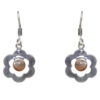 Gehna Jaipur Labradorite Color Stone Studded Earrings In German Silver  For Girls & Women GE01-1065