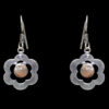 Gehna Jaipur Labradorite Color Stone Studded Earrings In German Silver  For Girls & Women GE01-1065 - Image 5