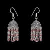 Gehna Jaipur Champions Color Zircon Beads Jhumki  Earring In Silver For Girls & Women GE03-1068 - Image 5