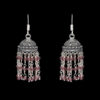 Gehna Jaipur Champions Color Zircon Beads Jhumki  Earring In Silver For Girls & Women GE03-1068 - Image 4