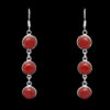 Gehna Jaipur Maroon Color Quartz Stone Earrings In German Silver  For Girls & Women GE01-1069 - Image 5