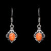 Gehna Jaipur Red Turquoise Color Stone Studded Earrings In German Silver  For Girls & Women GE01-1083 - Image 5