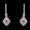 Gehna Jaipur Red Turquoise Color Stone Studded Earrings In German Silver  For Girls & Women GE01-1083 - Image 4