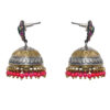 Gehna Jaipur  Fashionable Emerald, Ruby & Topaz Color Zircon Studded Earrings For Girls & Women GE03-1084 - Image 5