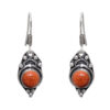 Gehna Jaipur Sun Sitara Color Stone Studded Earrings In German Silver  For Girls & Women GE01-1093