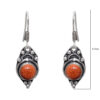 Gehna Jaipur Sun Sitara Color Stone Studded Earrings In German Silver  For Girls & Women GE01-1093 - Image 3