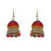 Gehna Jaipur Multicolor Zircon Beads With Colorful Jhumki Earrings For Girls & Women GE03-1099