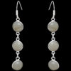 Gehna Jaipur Labradorite Color Stone Studded Earrings In German Silver  For Girls & Women GE01-1100 - Image 2