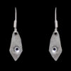 Gehna Jaipur Dumortierite Color Stone Studded Earrings In German Silver  For Girls & Women GE01-1104 - Image 4