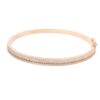Gehna Jaipur cubic zirconia studded rose gold plated bracelet For Girls & Women FB-1107