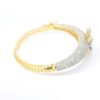Gehna Jaipur cubic zirconia studded gold plated bracelet For Girls & Women FB-1112 - Image 2