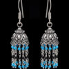 Gehna Jaipur Turquoise & Black Spinel Color Zircon Beads Earring For Girls & Women GE03-1113 - Image 2
