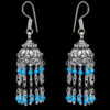 Gehna Jaipur Turquoise & Black Spinel Color Zircon Beads Earring For Girls & Women GE03-1113 - Image 5